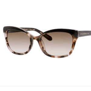 Kate Spade Sunglasses Amara, Black-Blush Tortoise